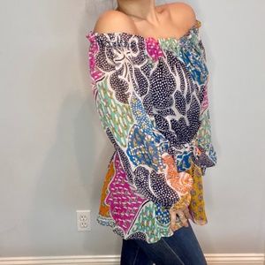 DVF Floral Silk Blouse